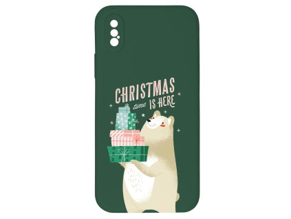 Vánoce jsou tady zelený pro iPhone X/XSk84