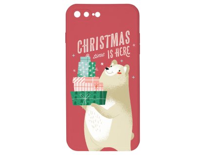 Vánoce jsou tady červený pro iPhone 7/8 Plusk85