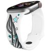 Apple watch řemínek Hvězdná vlna (Barva Bílá, Rozměr 42/44/45/46/49mm)