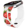 Apple watch řemínek Jahody (Rozměr 42/44/45/46/49mm)