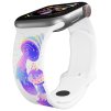Apple watch řemínek Houbičky (Barva Bílá, Rozměr 42/44/45/46/49mm)