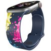 Apple watch řemínek Cákance barev (Barva Modrá, Rozměr 42/44/45/46/49mm)