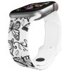 Apple watch řemínek Motýli (Rozměr 42/44/45/46/49mm)