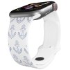 Apple watch řemínek Kotvičky (Barva Bílá, Rozměr 42/44/45/46/49mm)