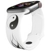 Apple watch řemínek Jin Jang (Rozměr 42/44/45/46/49mm, barva pásku bílá)