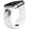 Apple watch řemínek Kůň (Barva Bílá, Rozměr 42/44/45/46/49mm)