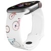 Apple watch řemínek Kolo (Rozměr 42/44/45/46/49mm, barva pásku bílá)