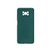 Jednobarevný kryt tmavě zelený na Xiaomi Poco X3 NFCXIAOMI POCO X3 NFC green