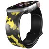 Apple watch řemínek Batman - Žluto-černý znak (Rozměr 42/44/45/46/49mm)