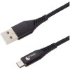 Nabíjecí a datový kabel Micro USB (Barva Černo-Šedý)