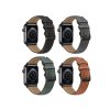 Kožený řemínek se vzorem diamantu pro Apple Watch 42/44/45/46/49mm (Barva hnědá)