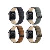 Kožený řemínek pro Apple Watch 42/44/45/46/49mm (Barva Zelená)