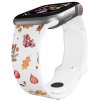 Apple watch řemínek Podzimní nadílka (Barva Bílá, Rozměr 42/44/45/46/49mm)