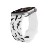 Apple watch řemínek Netopýři (Rozměr 42/44/45/46/49mm, barva pásku bílá)