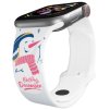 Apple watch řemínek Sněhulák (Rozměr 42/44/45/46/49mm)