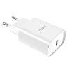 8877 1 hoco smart charging single port pd20w charger eu white 2
