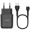 8892 sada nabijecky a kabelu lightning 1m cernahoco n2 vigour single port charger set lightning 1m eu black 3
