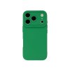 69689 2 zeleny silikonovy kryt se zvysenou ochranou cocek pro iphone 17 pro max