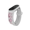 Náhradní náramek Mi band 3/4/5/6/7 Zamilované obláčky (Barevná varianta Bílá, Pro Přístroj Xiaomi Mi Band 7)