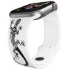 Apple watch řemínek Ještěrky (Barva Bílá, Rozměr 42/44/45/46/49mm)
