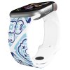 Apple watch řemínek Modrý porcelán (Rozměr 42/44/45/46/49mm)