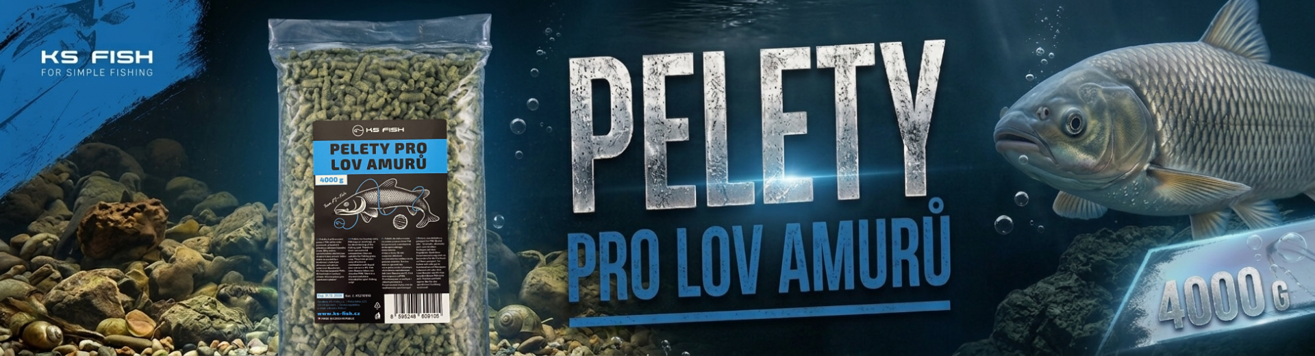 KS-Fish Řepkové pelety