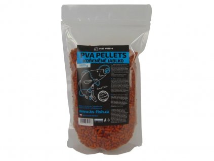 PVA pelety Kořeněné jablko 3mm 1kg