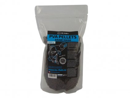 PVA pelety Krabí maso 3mm 1kg