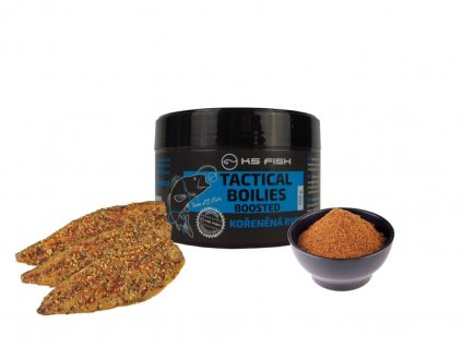 Tactical boilies boosted Fish & spice 150g