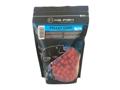 KS-Fish Pelety s dírou Ovocný nářez 14 mm 1kg