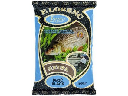 Lorpio krmítková směs EXTRA Plotice (černá) 1,9kg