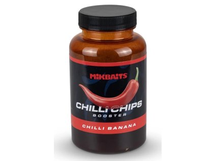 mikbaits chilli chips booster chilli banana 250 ml