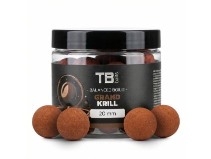 tb baits vyvazene boilie balanced atraktor grand krill 100 g (1)