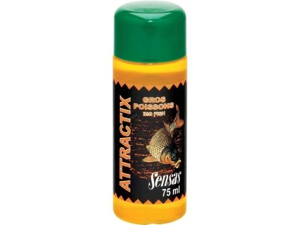 Sensas Posilovač Attractix 75ml Grox Poissons / Carp