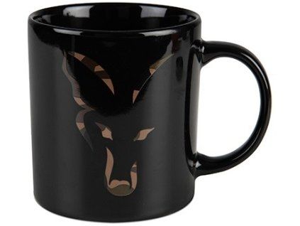 fox hrnek black and camo head ceramic mug (1)