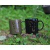 fox hrnek black and camo head ceramic mug