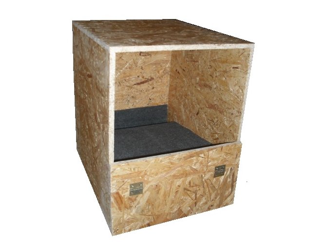 Klopené snáškové hnízdo se zásobníkem vajec