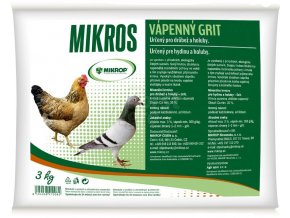 Vápenný GRIT  Mikros 3kg