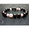 29a minerální náramek granát a jaspis cherry, ENERGIE