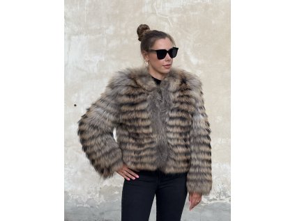Kožuch ROXANA- Predná strana