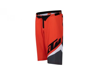 Cyklistické kraťasy KTM FACTORY ENDURO SHORT (Barva Oranžová, Velikost S)