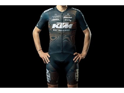 Cyklistické kraťasy KTM Factory Team Replika (Barva Černá, Velikost L)