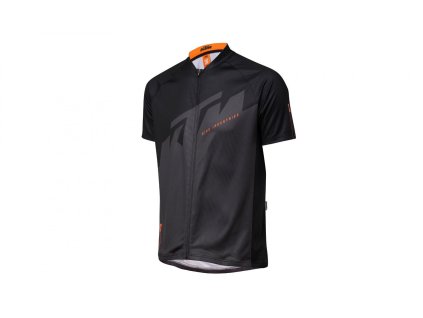 Cyklistický dres KTM Factory Character krátký rukáv (Barva Černá, Velikost M)