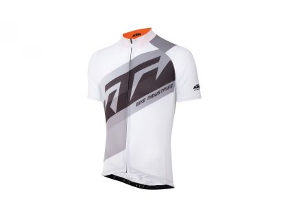 Cyklistický dres KTM Factory Line (Barva Bílá, Velikost M)