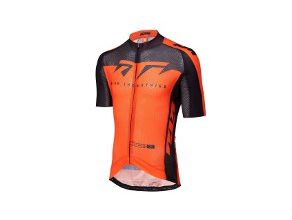 Cyklistický dres KTM Factory Team Light (Barva Oranžová, Velikost M)
