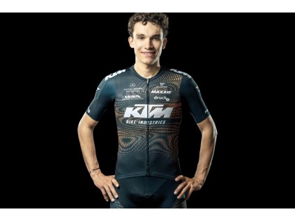 Cyklistický dres KTM Factory Team Replika (Barva Černá, Velikost M)