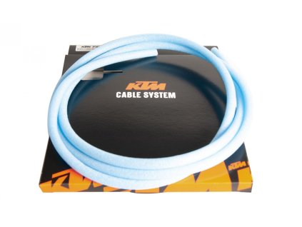 14795 obal na bowden ktm team noise protection modra 2 m brzdovy bowden