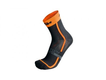 Ponožky KTM Factory Team Socks (Barva Oranžová, Velikost 36-39)