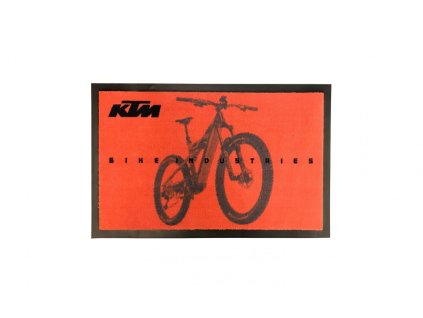 17402 rohozka ktm door mat oranzova 45 x 70 cm