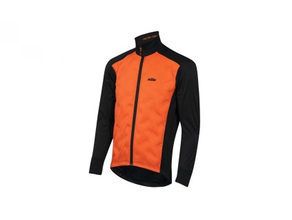 Zimní cyklo bunda KTM Factory Team Jacket Air XW (Barva Oranžová, Velikost M)